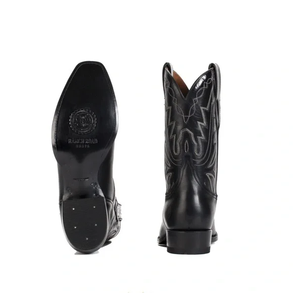 RANCH ROAD | Maverick Black Cowboy Boot - Picture 4 of 6
